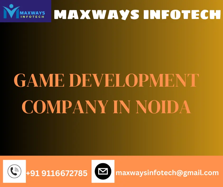 Game Development Company In Noida