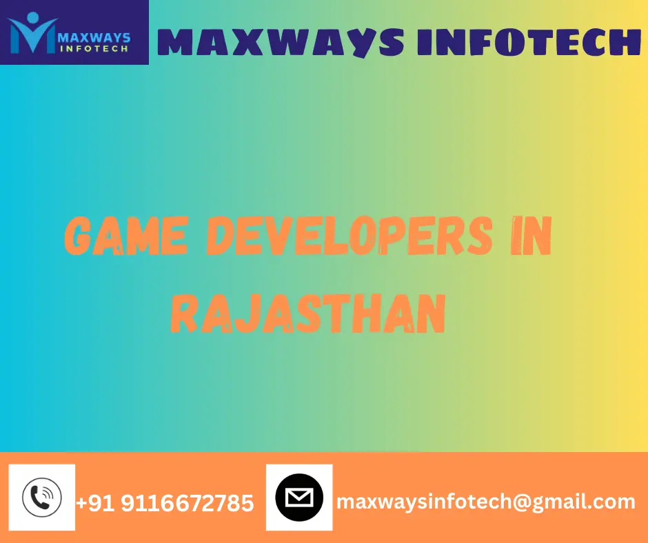 Game Developers In Rajasthan