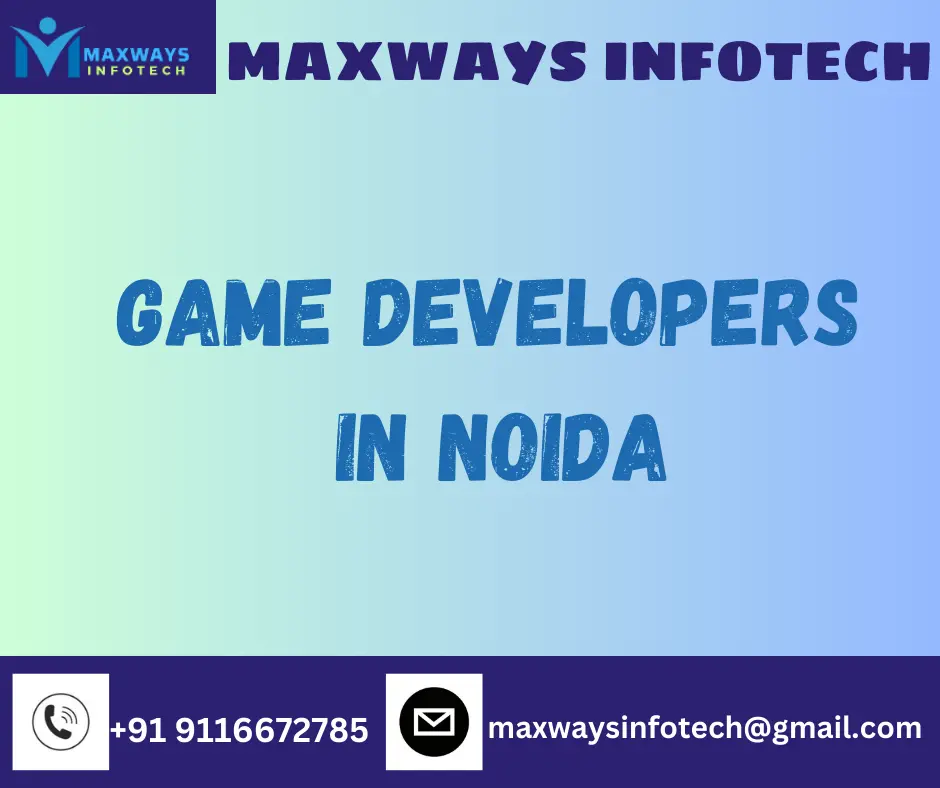 Game Developers in Noida