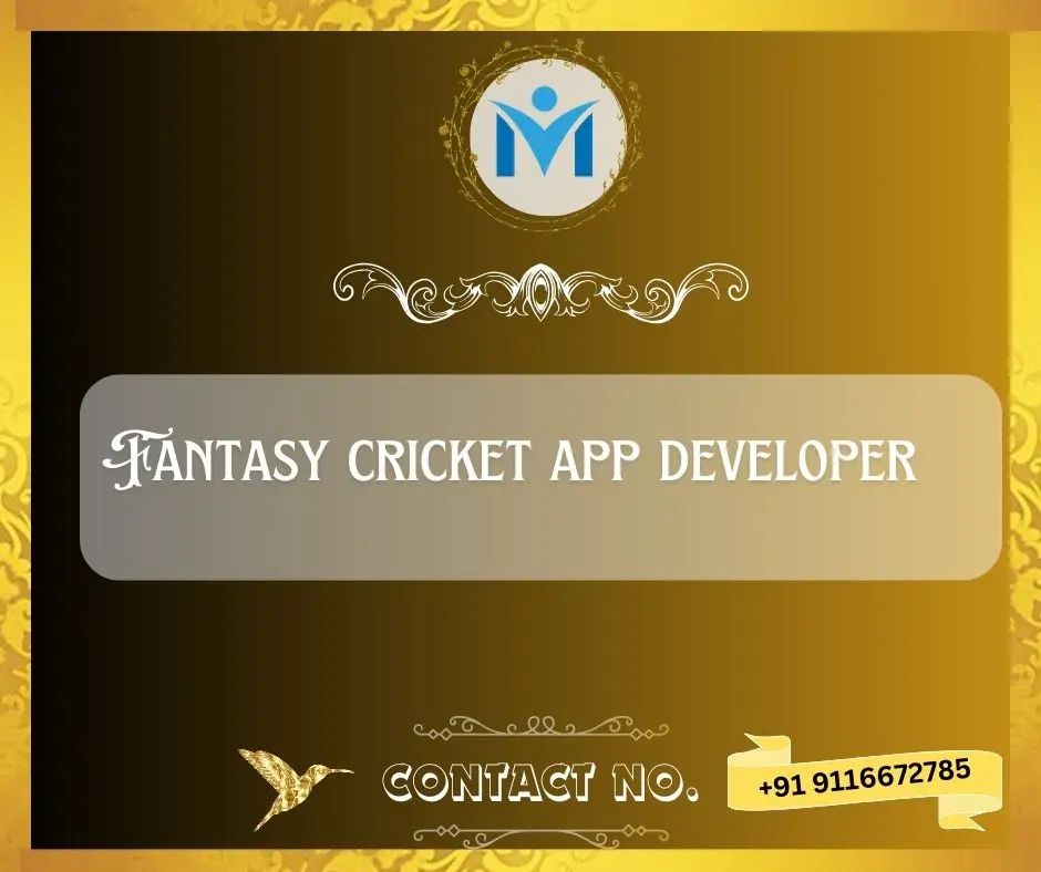 Fantasy cricket app developer