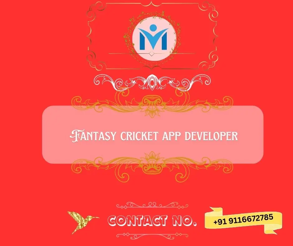 Fantasy cricket app developer
