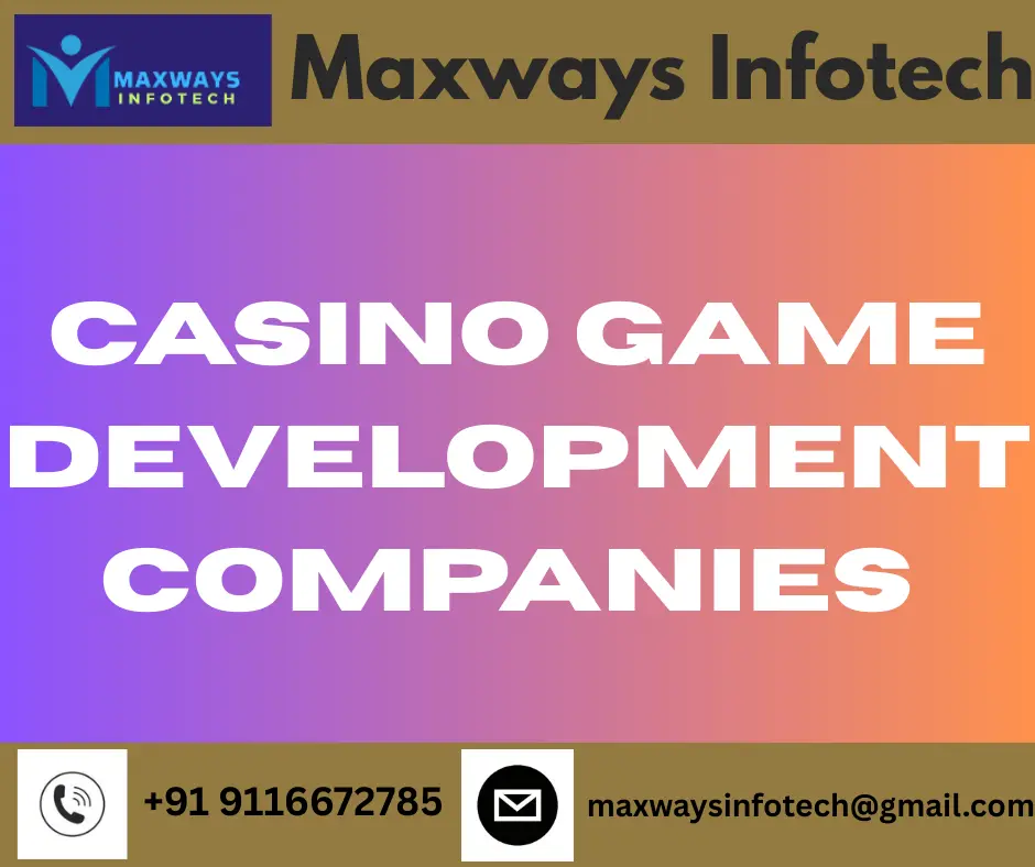 Casino Game Development Companies 