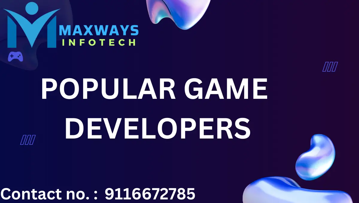 popular game developers 