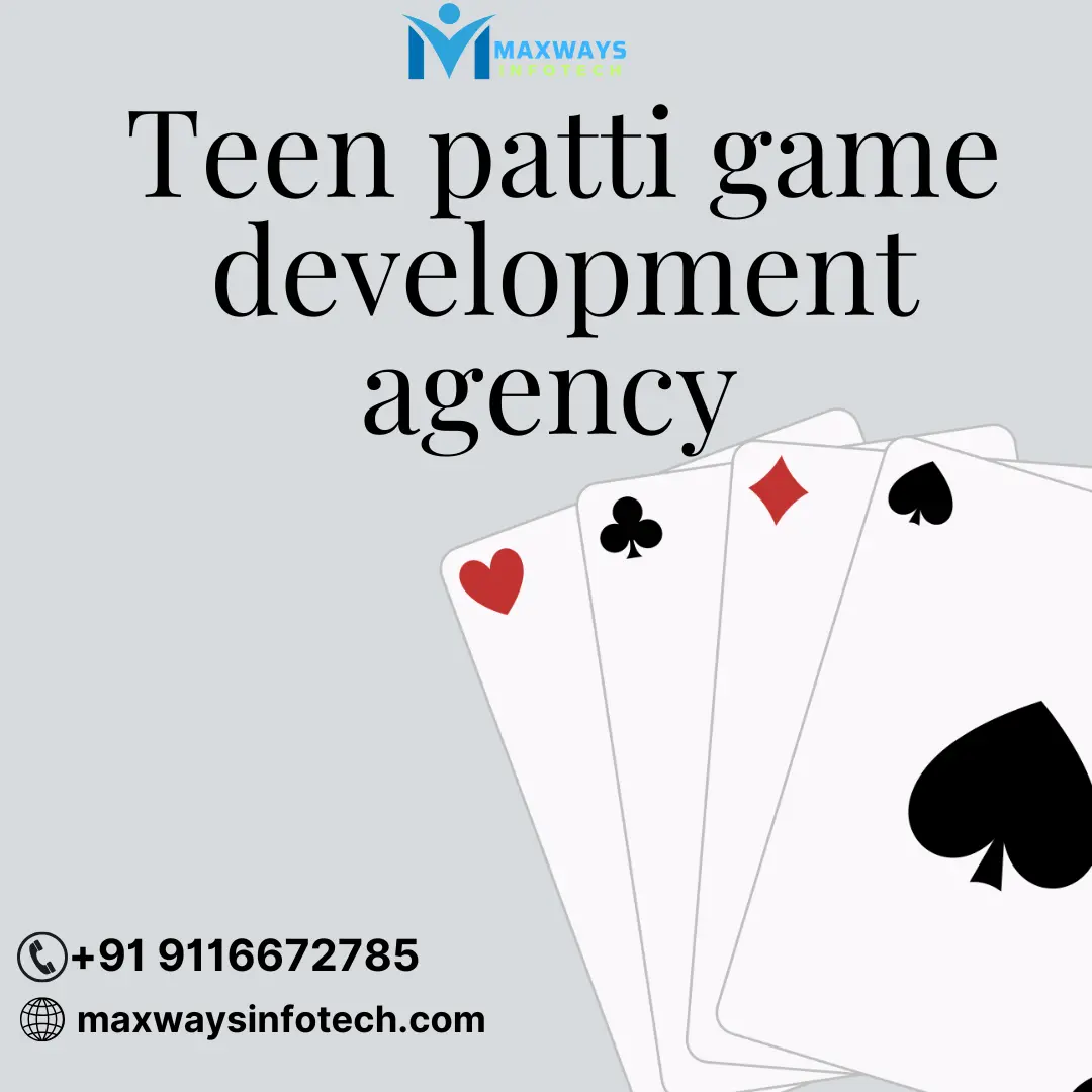 Teen patti game development agency 