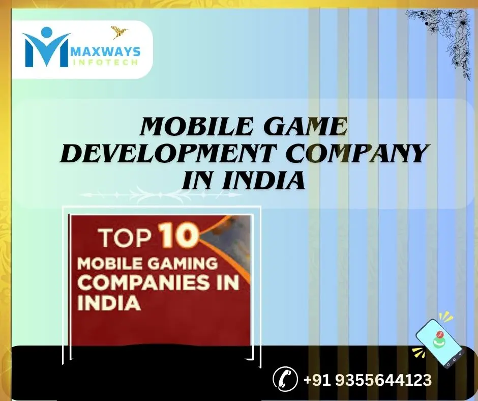 mobile game development company in india