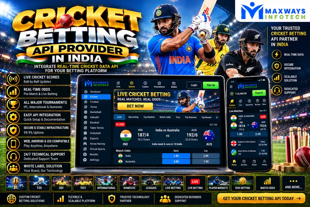 cricket betting api provider in india