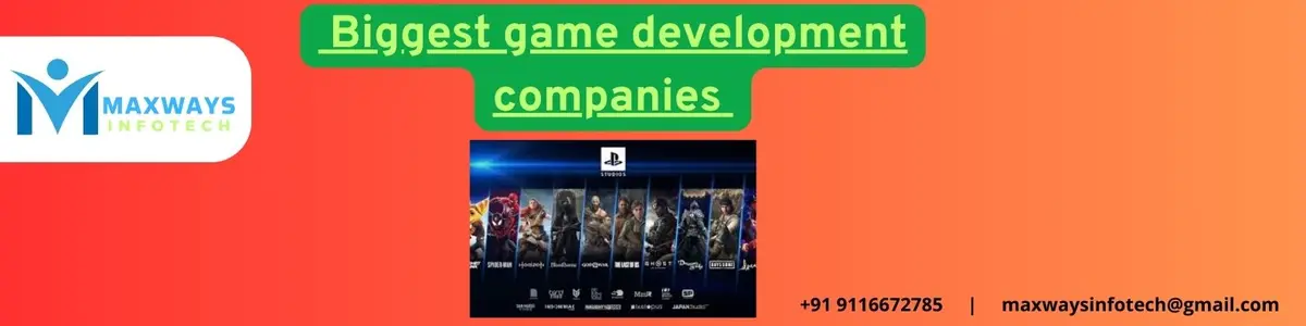 Biggest game development companies 