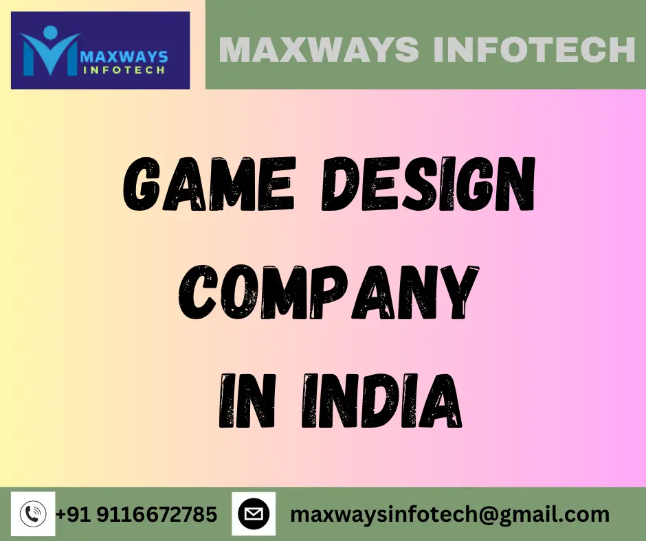 Game Design Company in India