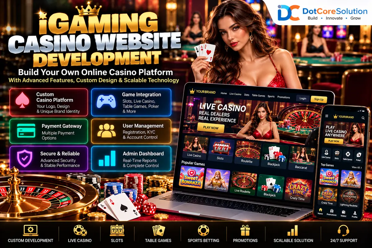 iGaming casino website development