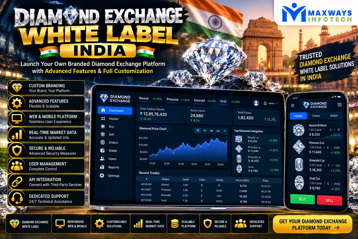 diamond exchange white label india