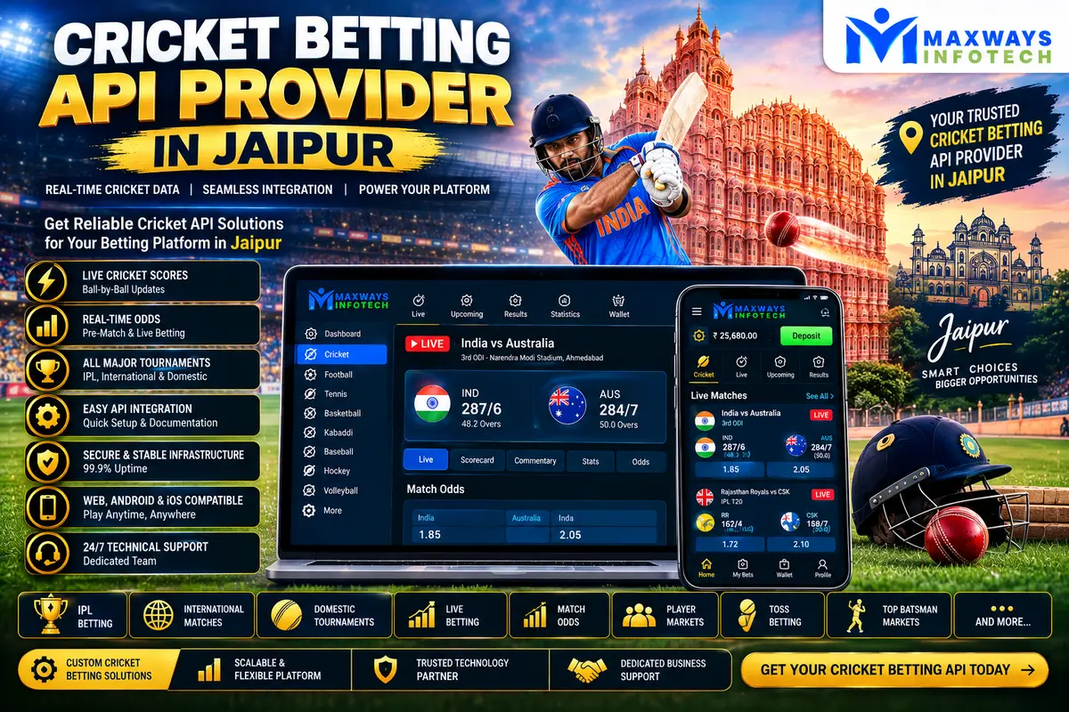 cricket betting api provider in jaipur