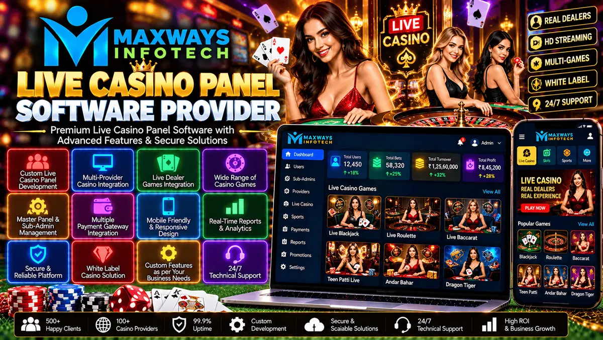 Live casino administration panel showing table status monitoring, stream health indicators, integration alerts, and operational reports