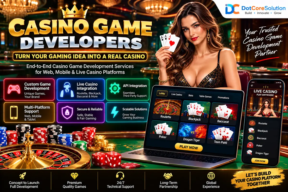 Casino game developers
