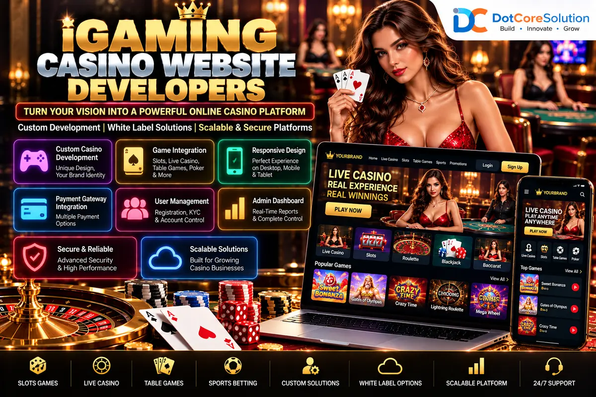 iGaming casino website developers