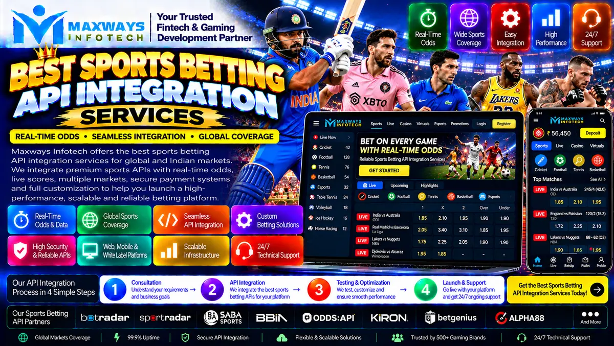 Best sports betting API integration services showi