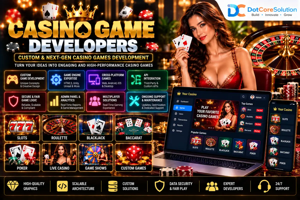 Casino game developers
