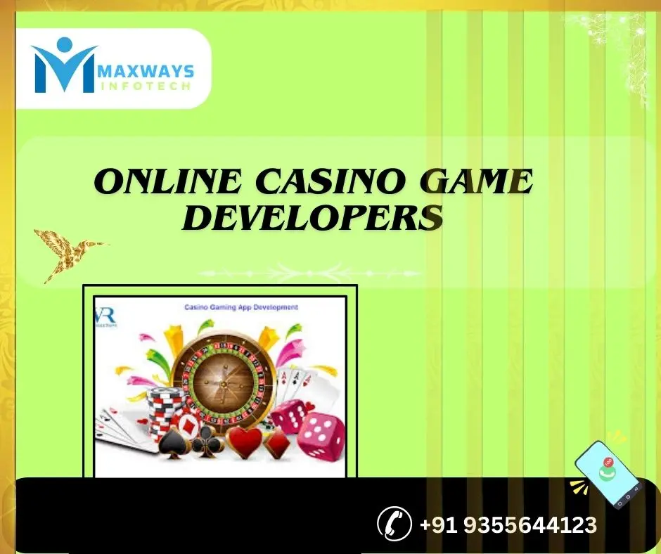 online casino game developers