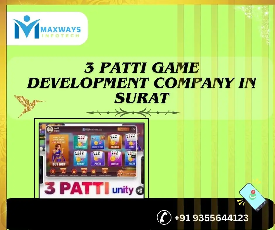 3 Patti Game Development Company in Surat