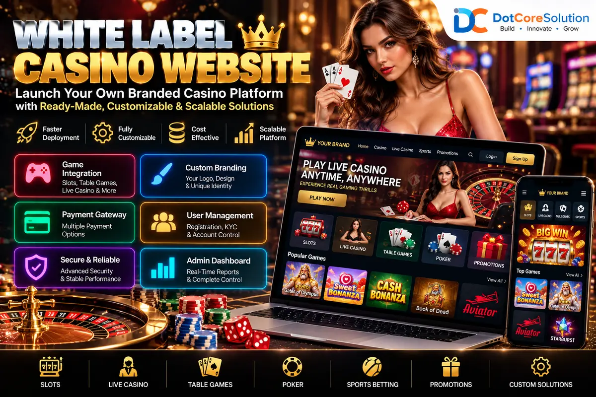 white label casino website