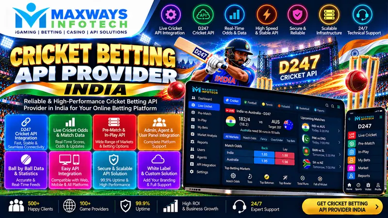 cricket betting api provider india