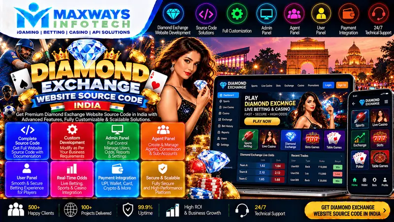 diamond exchange website source code india