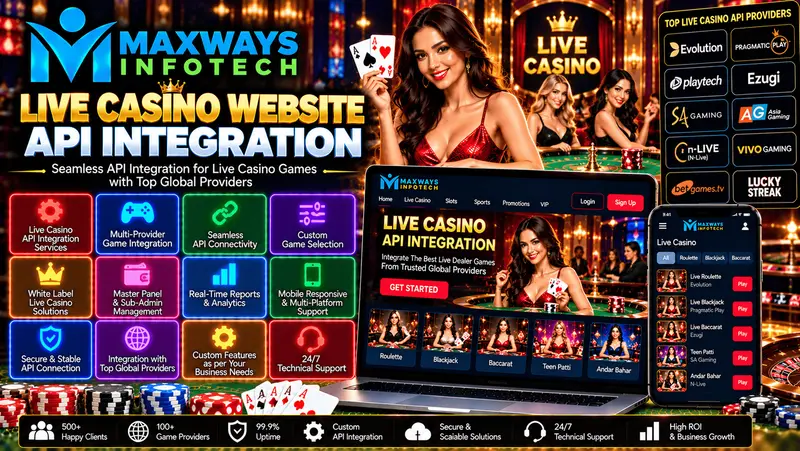 Live Casino Website API Integration