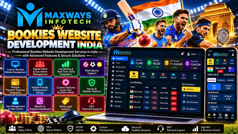 Bookies Website Development India