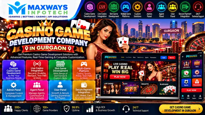 casino game developments company in gurgaon