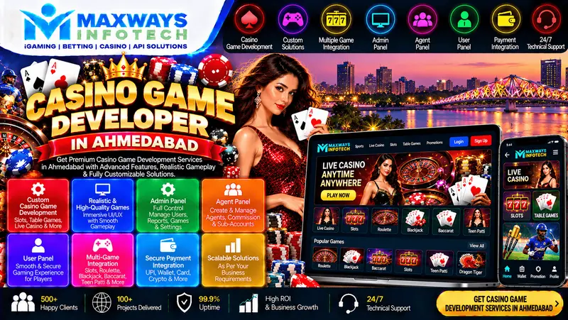 casino game developer in ahmedabad