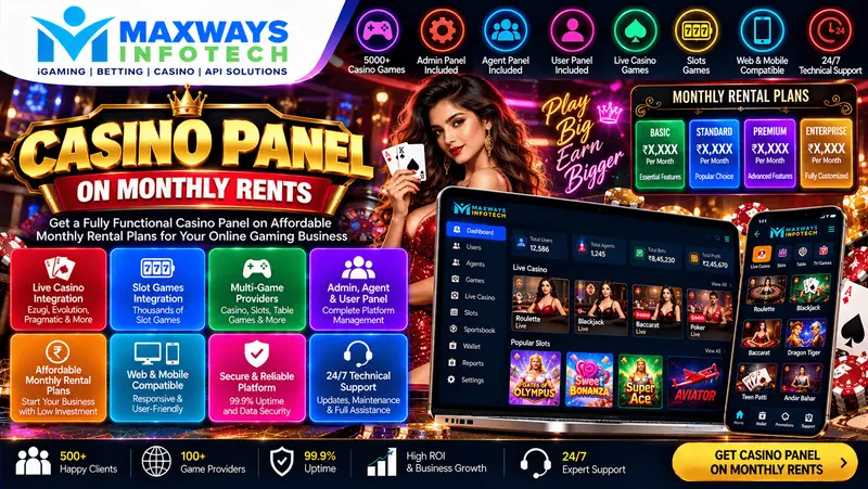 casino panel on monthly rents