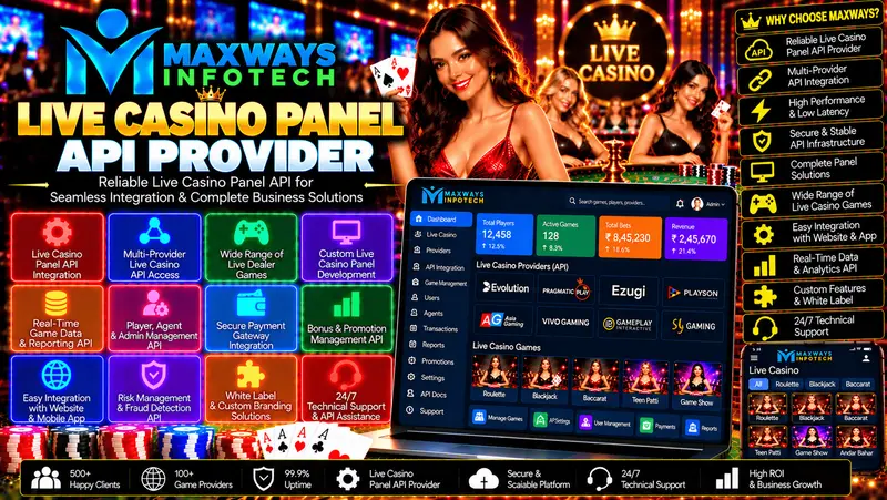 Live Casino Panel API Provider