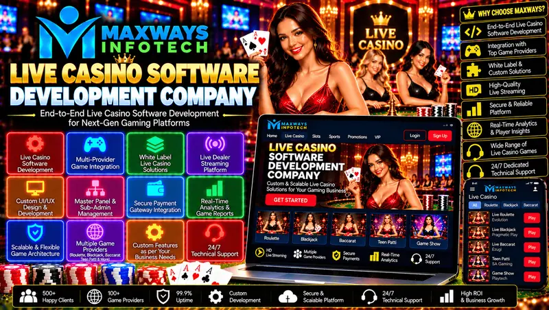 Live Casino Software Development Company