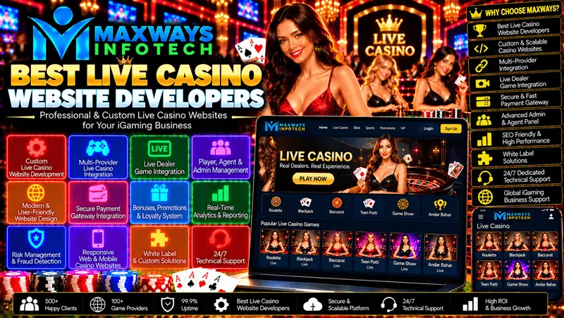 Best Live Casino Website Developers