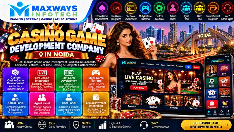 casino game developments company in noida